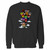 Your balloon stan superhero character crewneck sweatshirt just got an update. This super comfortable and lighter weight crewneck will become your favorite go-to sweatshirt. The cozy spandex cuffs and waistband make this pill-resistant sweatshirt a fan favorite.And your group will look and feel their best in this premium ringspun cotton crew.