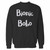 Your bionic bobo crewneck sweatshirt just got an update. This super comfortable and lighter weight crewneck will become your favorite go-to sweatshirt. The cozy spandex cuffs and waistband make this pill-resistant sweatshirt a fan favorite.And your group will look and feel their best in this premium ringspun cotton crew.