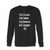Your Bring Me The Horizon Can You Quote Crewneck Sweatshirt just got an update. This super comfortable and lighter weight crewneck will become your favorite go-to sweatshirt. The cozy spandex cuffs and waistband make this pill-resistant sweatshirt a fan favorite.And your group will look and feel their best in this premium ringspun cotton crew.