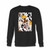 Your Cartoon Network Collage Crewneck Sweatshirt just got an update. This super comfortable and lighter weight crewneck will become your favorite go-to sweatshirt. The cozy spandex cuffs and waistband make this pill-resistant sweatshirt a fan favorite.And your group will look and feel their best in this premium ringspun cotton crew.