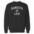 Your gangsta of love crewneck sweatshirt just got an update. This super comfortable and lighter weight crewneck will become your favorite go-to sweatshirt. The cozy spandex cuffs and waistband make this pill-resistant sweatshirt a fan favorite.And your group will look and feel their best in this premium ringspun cotton crew.