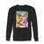 Your Harley Quinn Birds Of Prey Colorfull Crewneck Sweatshirt just got an update. This super comfortable and lighter weight crewneck will become your favorite go-to sweatshirt. The cozy spandex cuffs and waistband make this pill-resistant sweatshirt a fan favorite.And your group will look and feel their best in this premium ringspun cotton crew.