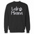 Your lab mama labrador retriever crewneck sweatshirt just got an update. This super comfortable and lighter weight crewneck will become your favorite go-to sweatshirt. The cozy spandex cuffs and waistband make this pill-resistant sweatshirt a fan favorite.And your group will look and feel their best in this premium ringspun cotton crew.