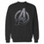 Your marvel avengers logo 3 crewneck sweatshirt just got an update. This super comfortable and lighter weight crewneck will become your favorite go-to sweatshirt. The cozy spandex cuffs and waistband make this pill-resistant sweatshirt a fan favorite.And your group will look and feel their best in this premium ringspun cotton crew.