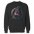 Your marvel avengers logo 4 crewneck sweatshirt just got an update. This super comfortable and lighter weight crewneck will become your favorite go-to sweatshirt. The cozy spandex cuffs and waistband make this pill-resistant sweatshirt a fan favorite.And your group will look and feel their best in this premium ringspun cotton crew.