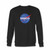 Your Nasa Logo Disco Crewneck Sweatshirt just got an update. This super comfortable and lighter weight crewneck will become your favorite go-to sweatshirt. The cozy spandex cuffs and waistband make this pill-resistant sweatshirt a fan favorite.And your group will look and feel their best in this premium ringspun cotton crew.