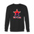 Your The Clash London Calling Star Logo Crewneck Sweatshirt just got an update. This super comfortable and lighter weight crewneck will become your favorite go-to sweatshirt. The cozy spandex cuffs and waistband make this pill-resistant sweatshirt a fan favorite.And your group will look and feel their best in this premium ringspun cotton crew.