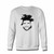 Your The Weeknd Stencil Hairstyle Crewneck Sweatshirt just got an update. This super comfortable and lighter weight crewneck will become your favorite go-to sweatshirt. The cozy spandex cuffs and waistband make this pill-resistant sweatshirt a fan favorite.And your group will look and feel their best in this premium ringspun cotton crew.