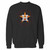Your mlb houston astros crewneck sweatshirt just got an update. This super comfortable and lighter weight crewneck will become your favorite go-to sweatshirt. The cozy spandex cuffs and waistband make this pill-resistant sweatshirt a fan favorite.And your group will look and feel their best in this premium ringspun cotton crew.