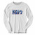 This classic fit Kiss Band Title Long Sleeve Shirt is casually elegant and very comfortable. With fine quality print to make one stand out, it's a perfect fit for every occasion.