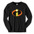 This classic fit The Incredibles Logo Long Sleeve Shirt is casually elegant and very comfortable. With fine quality print to make one stand out, it's a perfect fit for every occasion.