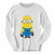 This classic fit Two Eye Minion Long Sleeve Shirt is casually elegant and very comfortable. With fine quality print to make one stand out, it's a perfect fit for every occasion.
