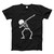 Dabbing Skeleton Halloween Fresh Men T Shirt