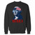 Your president george washington murica crewneck sweatshirt just got an update. This super comfortable and lighter weight crewneck will become your favorite go-to sweatshirt. The cozy spandex cuffs and waistband make this pill-resistant sweatshirt a fan favorite.And your group will look and feel their best in this premium ringspun cotton crew.
