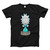 Rick And Morty Gas Mask Pipe Fresh Men T Shirt