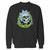 Your rick and morty halloween crewneck sweatshirt just got an update. This super comfortable and lighter weight crewneck will become your favorite go-to sweatshirt. The cozy spandex cuffs and waistband make this pill-resistant sweatshirt a fan favorite.And your group will look and feel their best in this premium ringspun cotton crew.