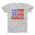 Star Spangled Hammered Flag Fresh Men T Shirt
