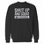Your shut up and squat no excuses crewneck sweatshirt just got an update. This super comfortable and lighter weight crewneck will become your favorite go-to sweatshirt. The cozy spandex cuffs and waistband make this pill-resistant sweatshirt a fan favorite.And your group will look and feel their best in this premium ringspun cotton crew.