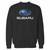 Your subaru car logo crewneck sweatshirt just got an update. This super comfortable and lighter weight crewneck will become your favorite go-to sweatshirt. The cozy spandex cuffs and waistband make this pill-resistant sweatshirt a fan favorite.And your group will look and feel their best in this premium ringspun cotton crew.