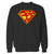 Your superman super ohm aum om symbol crewneck sweatshirt just got an update. This super comfortable and lighter weight crewneck will become your favorite go-to sweatshirt. The cozy spandex cuffs and waistband make this pill-resistant sweatshirt a fan favorite.And your group will look and feel their best in this premium ringspun cotton crew.