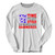 This classic fit Star Spangled Hammered Flag Fresh Best Long Sleeve Shirt is casually elegant and very comfortable. With fine quality print to make one stand out, it's a perfect fit for every occasion.