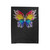 Abstract Colorful Butterfly White Velveteen Blanket Abstract Colorful Butterfly White Velveteen Blanket
