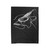 Acoustic Guitar Cool Musician Velveteen Blanket