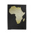 Africa State Silhouette Velveteen Blanket