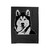 Alaskan Malamute Face Velveteen Blanket