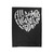 All We Need Is Love 70's Hippy Velveteen Blanket