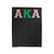 Alpha Kappa Alpha Aka Alpha Greek Lettered Velveteen Blanket