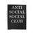 Anti Social Social Club 2 Velveteen Blanket