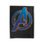 Avengers Endgame Heroic Logo Velveteen Blanket