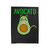 Avocato Funny Cat Velveteen Blanket