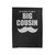 Big Cousin I'm Going To Big Cousin Big Brother Big Sister Velveteen Blanket