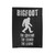 Big Foot Sasquatch Yeti Humor Velveteen Blanket