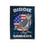 Birdie Sanders American Flag Velveteen Blanket