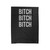 Bitch Bitch Bitch Vintage Alice Cooper Velveteen Blanket