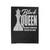 Black Queen Black Women Empowered Velveteen Blanket