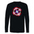 This classic fit captain america shield long sleeve shirt is casually elegant and very comfortable. With fine quality print to make one stand out, it's a perfect fit for every occasion.