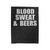 Blood Sweat & Beers Velveteen Blanket