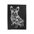 Boston Terrier Tattoo St. Patrick's Day Velveteen Blanket