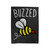 Buzzed Wine Bee Velveteen Blanket