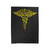 Caduceus Medical Symbol Velveteen Blanket