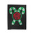 Candy Cane Christmas Holiday Monogram Velveteen Blanket