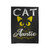 Cat Auntie Velveteen Blanket