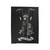 Chopper Black Motorcycle Velveteen Blanket