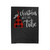 Christmas With My Tribe Velveteen Blanket