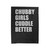 Chubby Girls Cuddle Better Velveteen Blanket