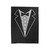 Classic Funny Tuxedo Velveteen Blanket